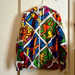 NWOT Keith Haring/ Members Only Windbreaker